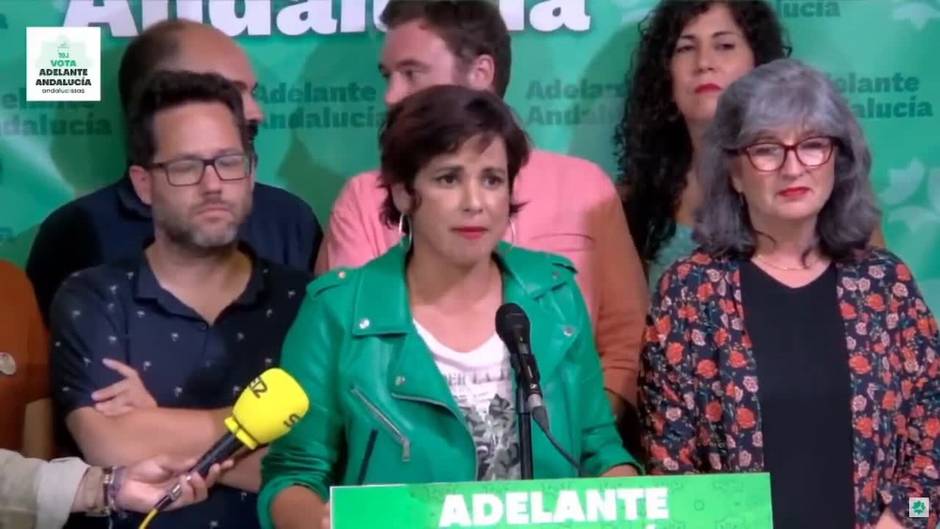 Teresa Rodríguez: «Germina una izquierda andaluza, feminista y ecologista que va a poner el cuerpo contra las derechas y a defender a las mayorías sociales de nuestra tierra. Sin tutelas ni complejos»