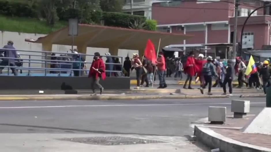 Ecuador encadena 10 días de protestas continuadas
