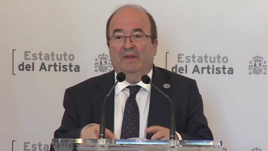 Iceta informa de los avances de trabajos sobre el Estatuto del Artista