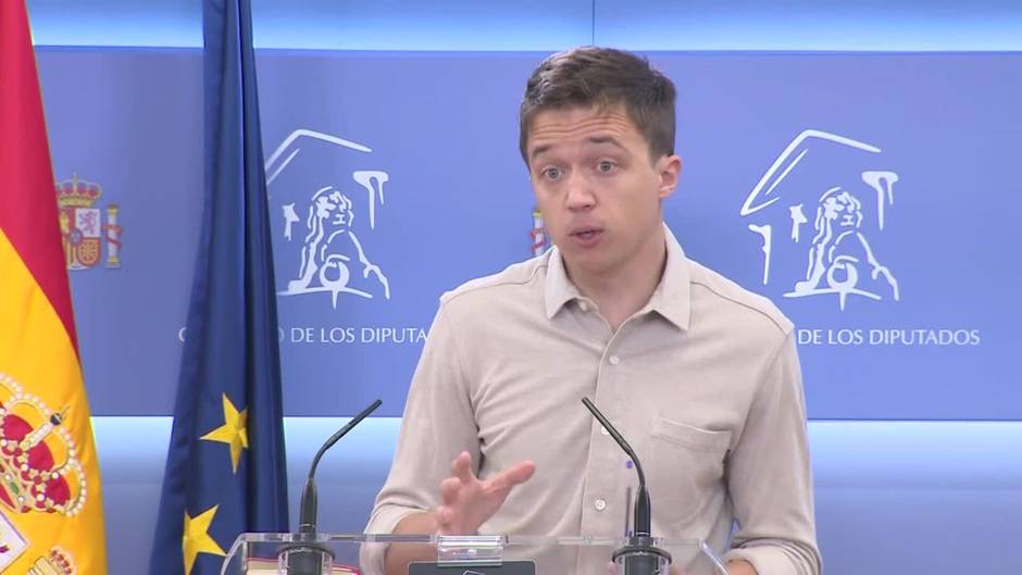 Errejón avisa al PP que transita un "peligroso camino" al cuestionar elecciones en Indra