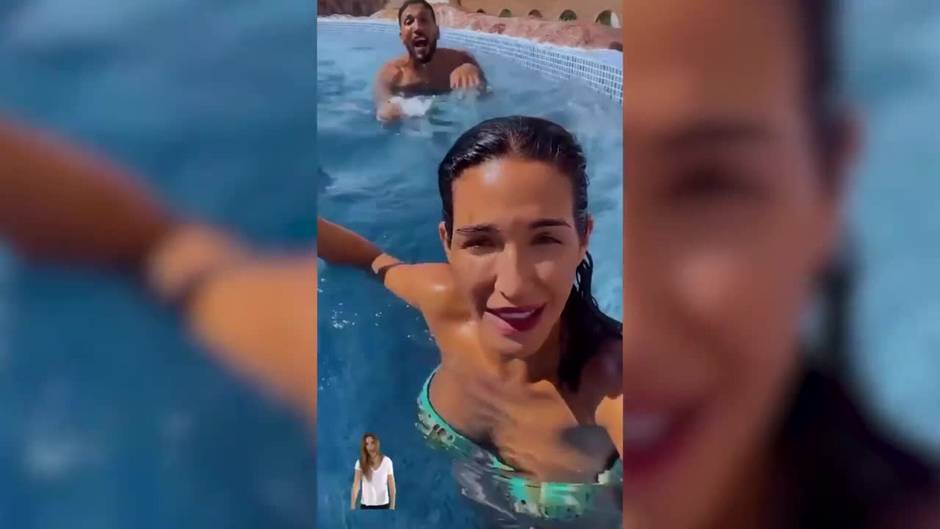 Tamara Gorro disfruta de unas vacaciones en familia en Marina d'Or