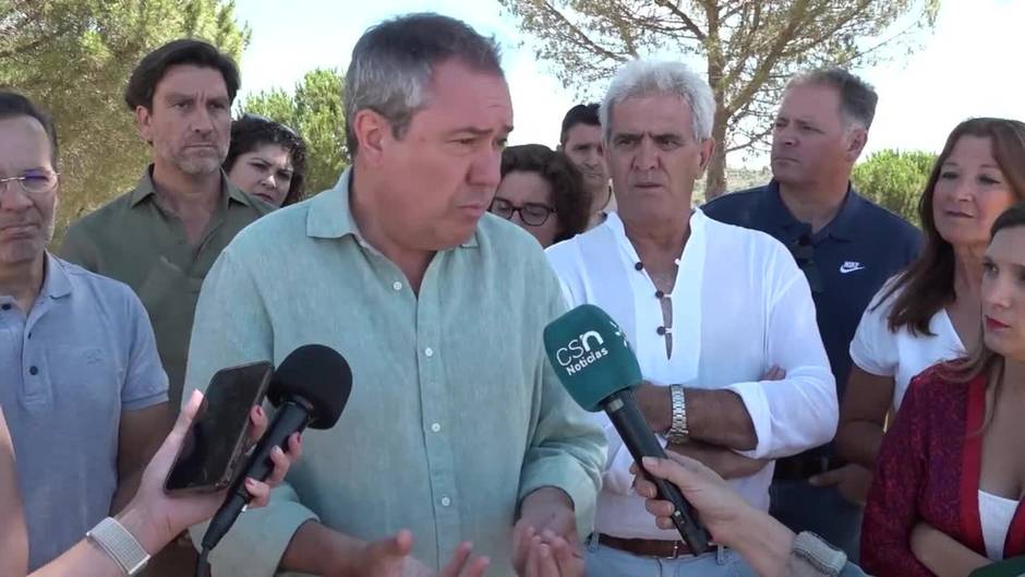 Espadas aboga por una propuesta "coherente, seria y rigurosa" para regadíos de Doñana