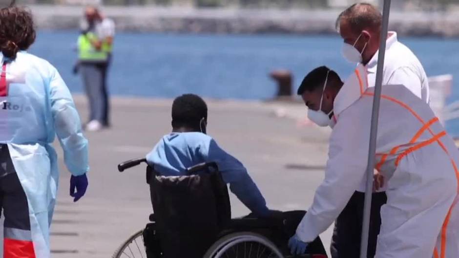 Rescatadas 39 personas a seis millas de Gran Canaria tras pasar nueve días en el mar