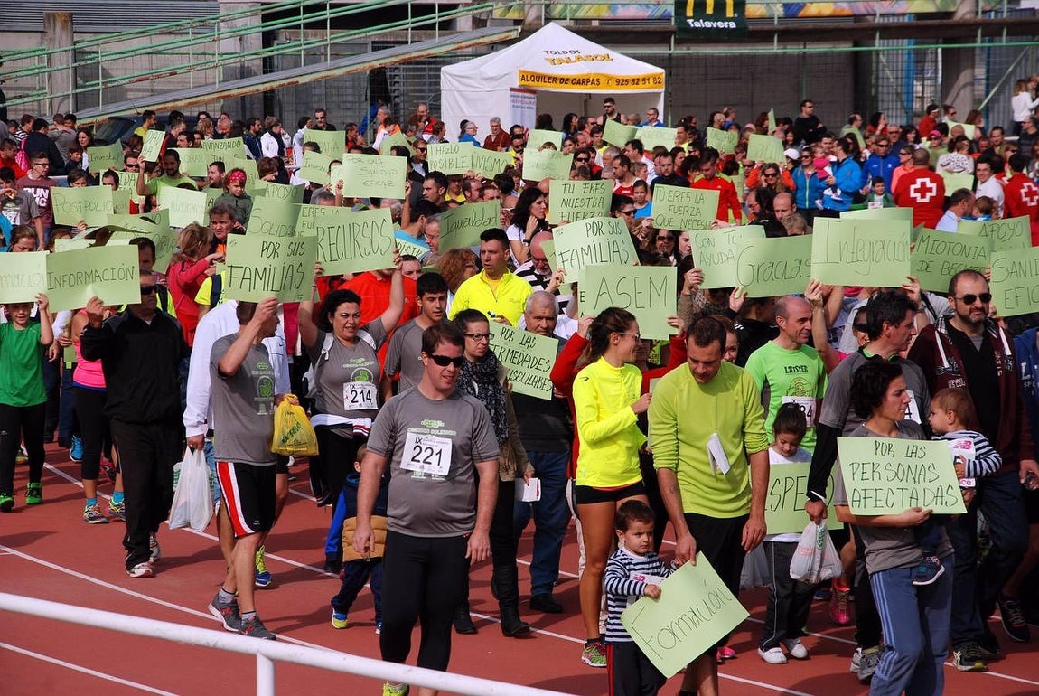 Carrera solidaria de ASEM en Talavera