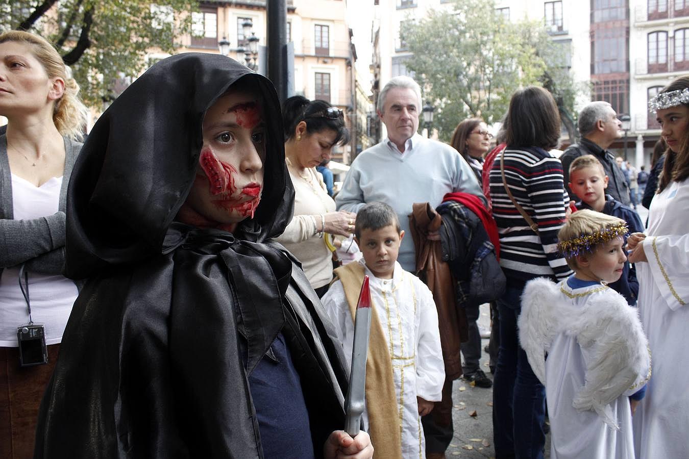 Un drácula se «coló« en la celebración. 