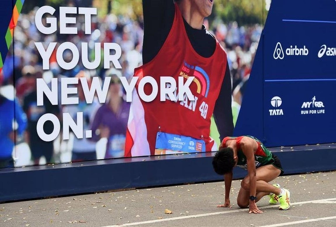 En su edición 45, el Maratón de Nueva York logró mover a 50.000 corredores por las cales de la Gran Manzana