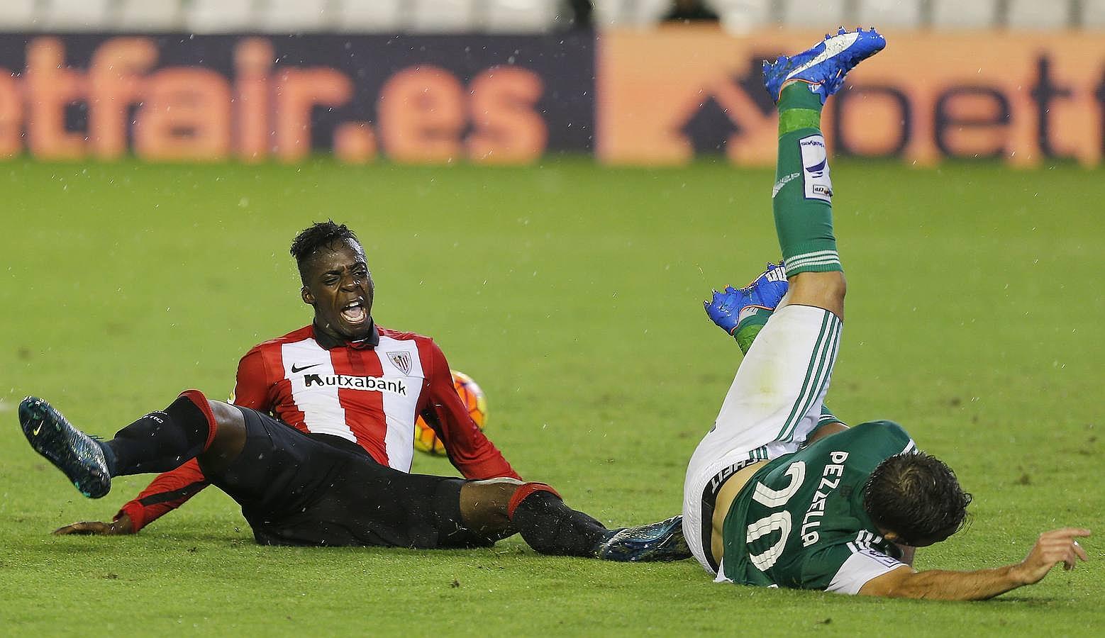 El Betis pierde ante el Athletic de Bilbao por 1-3