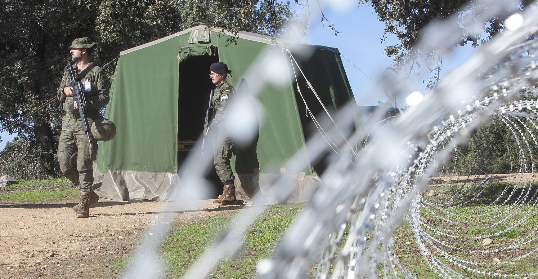 Las maniobras de los militares cordobeses, en imágenes