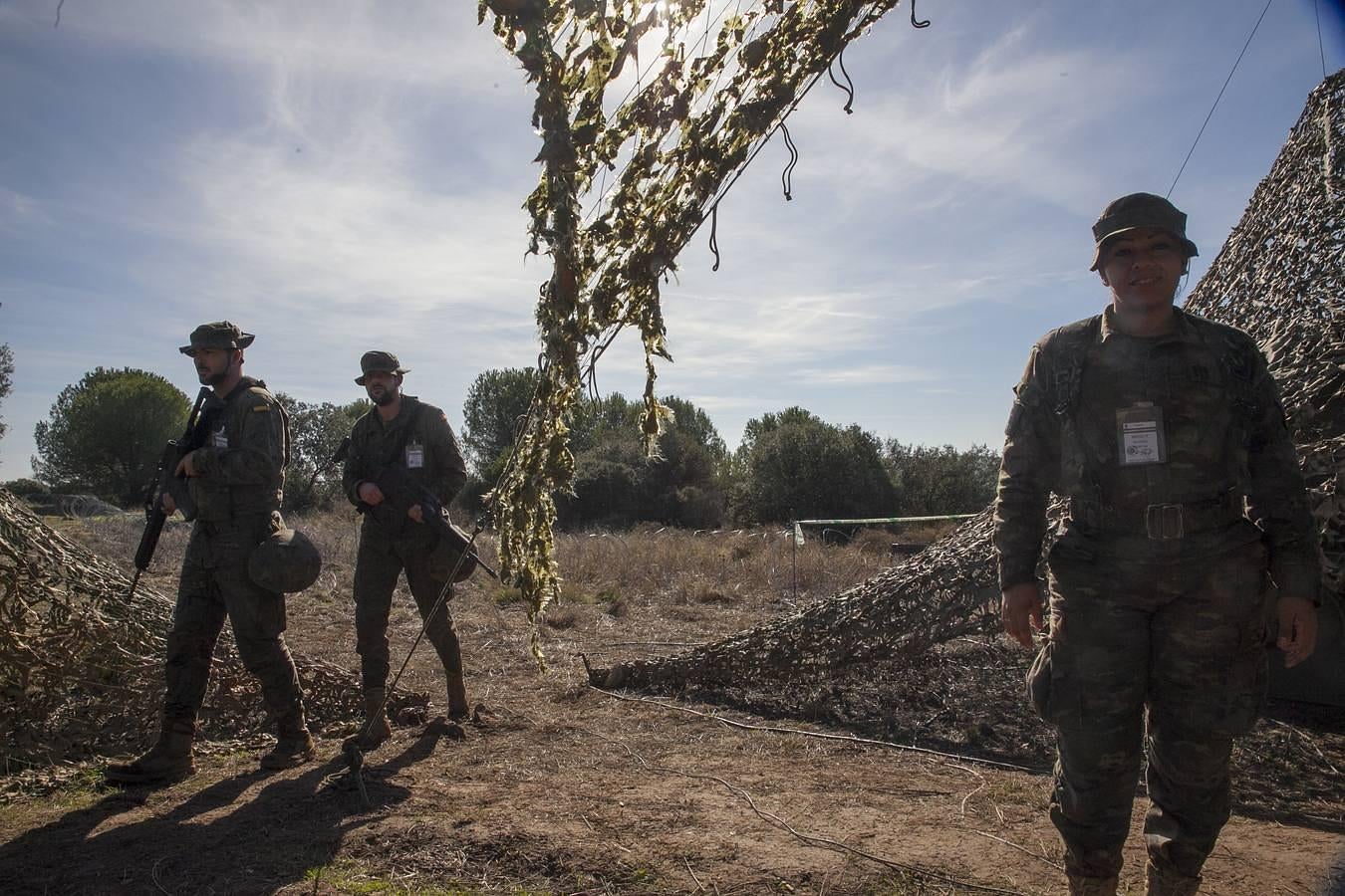 Las maniobras de los militares cordobeses, en imágenes