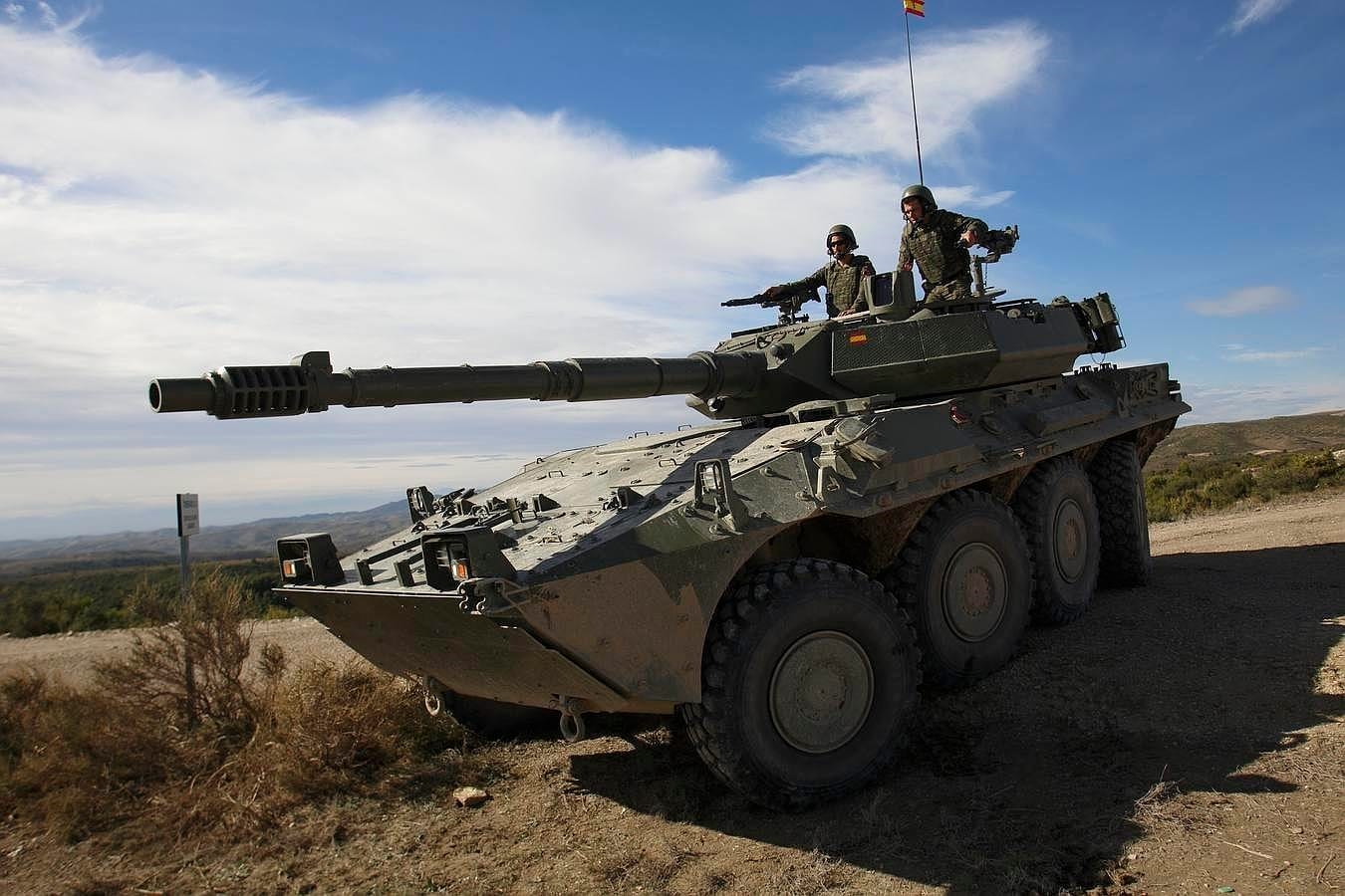 Vehículo Centauro del Ejército español