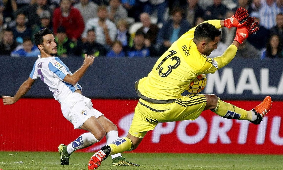 Las mejores imágenes del Málaga CF - Real Betis