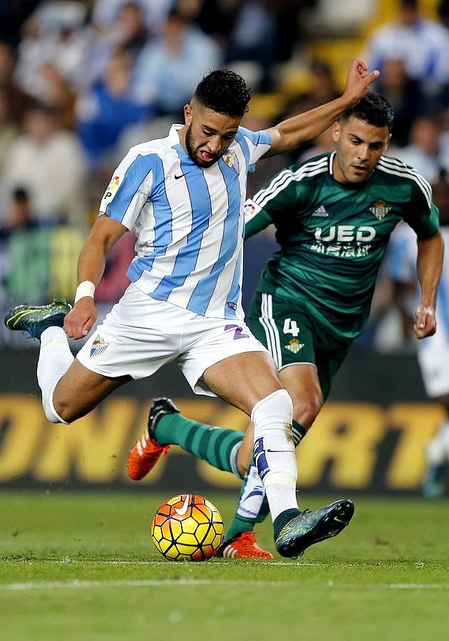 Las mejores imágenes del Málaga CF - Real Betis