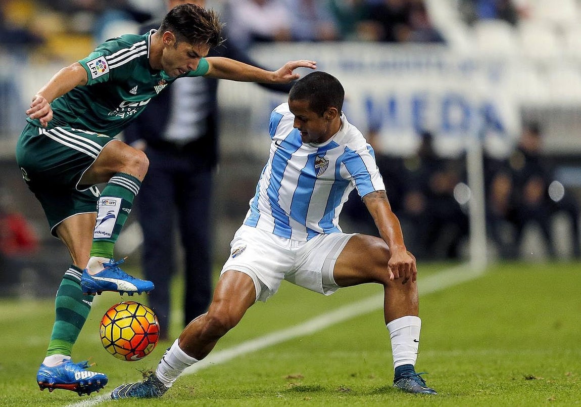 Las mejores imágenes del Málaga CF - Real Betis