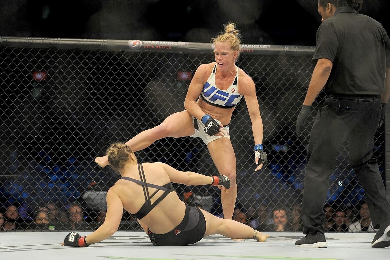 La derrota de Ronda Rousey, en imágenes