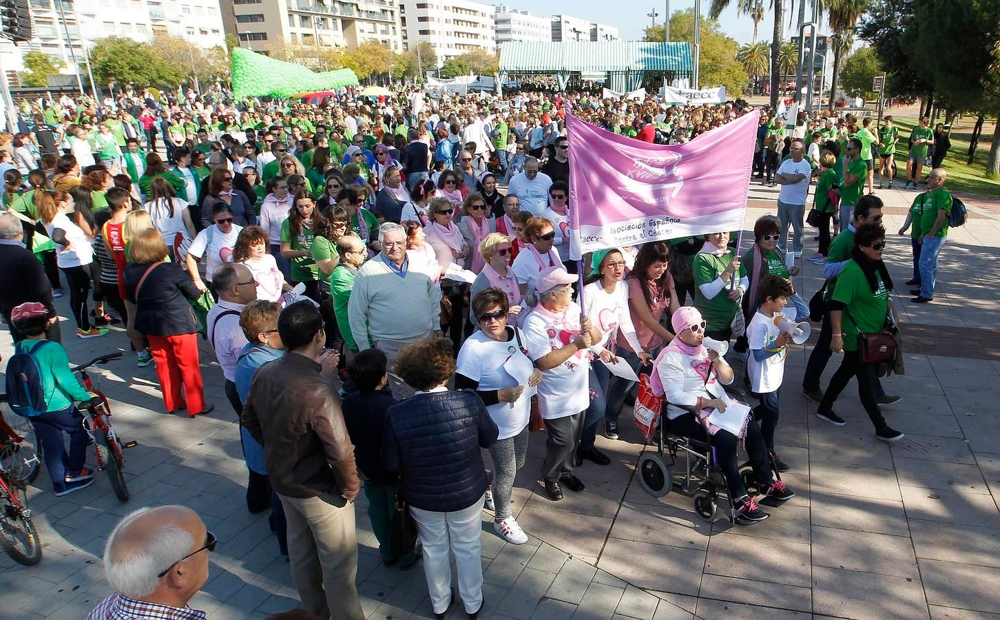 En imágenes, la masiva marcha contra el cáncer en Córdoba