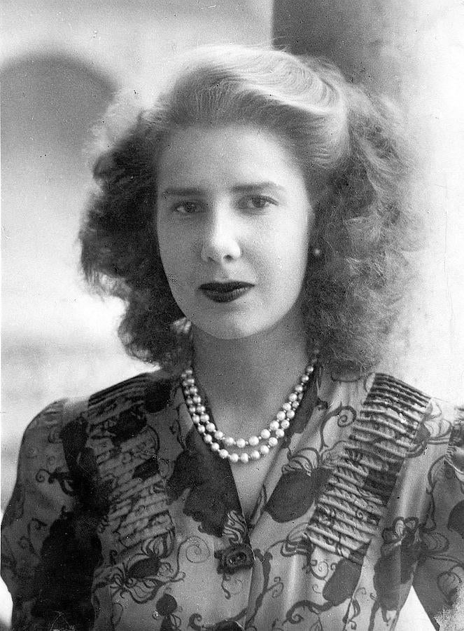 Retrado de Cayetana de Alba. 