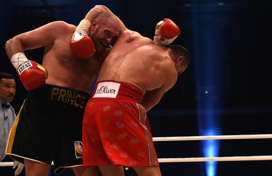 El combate Fury-Klitschko, en imágenes