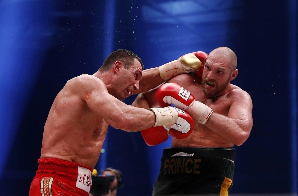 El combate Fury-Klitschko, en imágenes