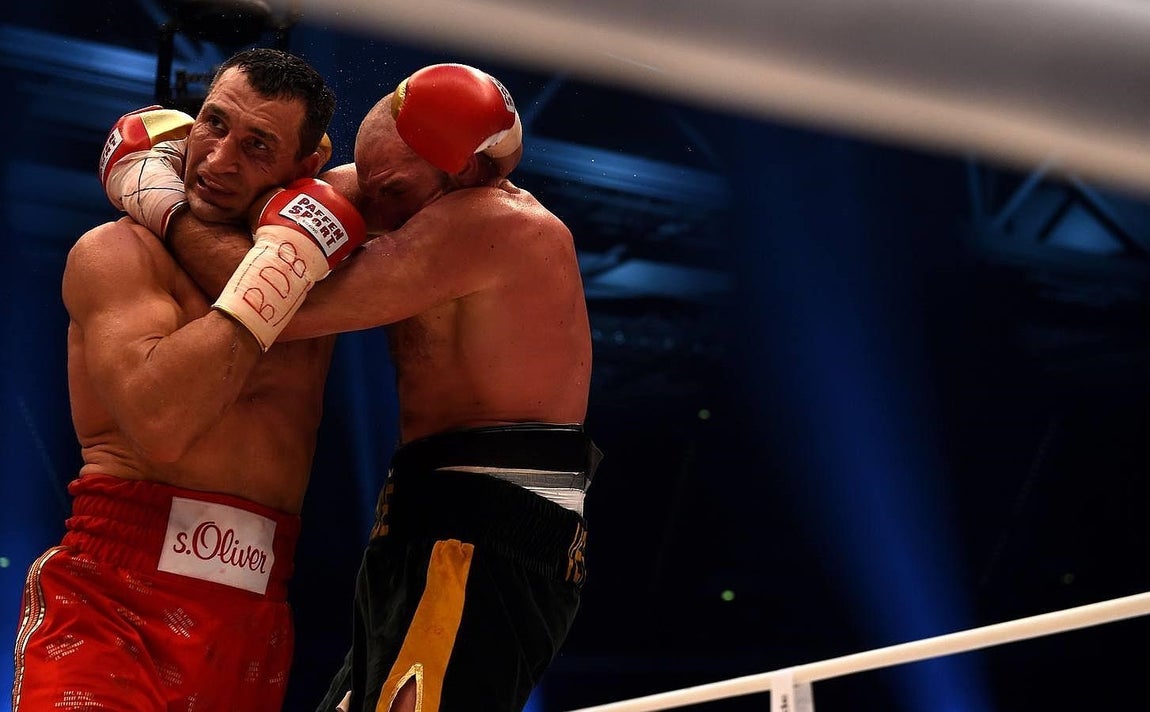 El combate Fury-Klitschko, en imágenes