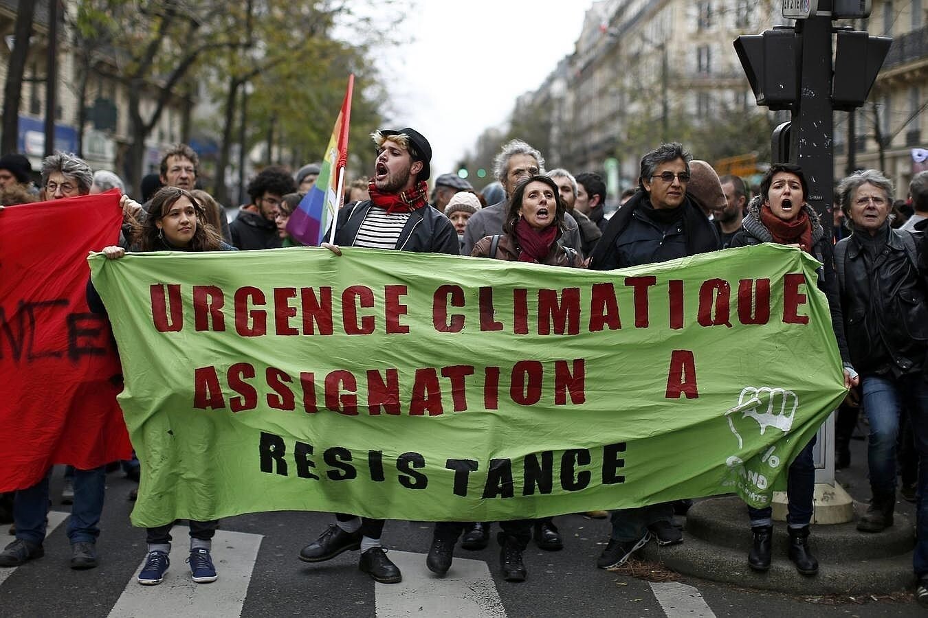 París, antes de que se inicie mañana lunes 30 de diciembre la Cumbre del Clima. 