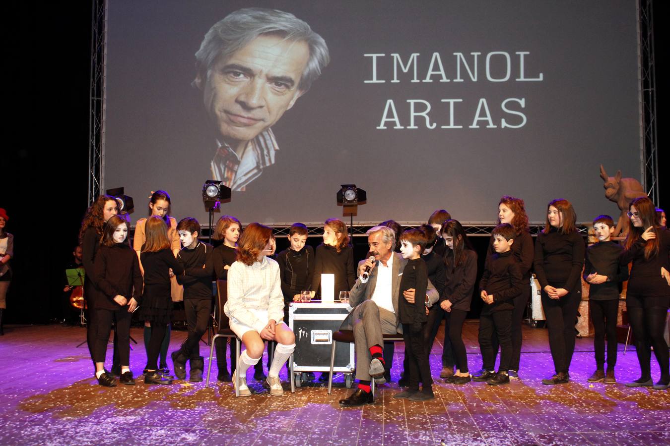 Imanol Arias recibió un caluroso homenaje en Toledo. 