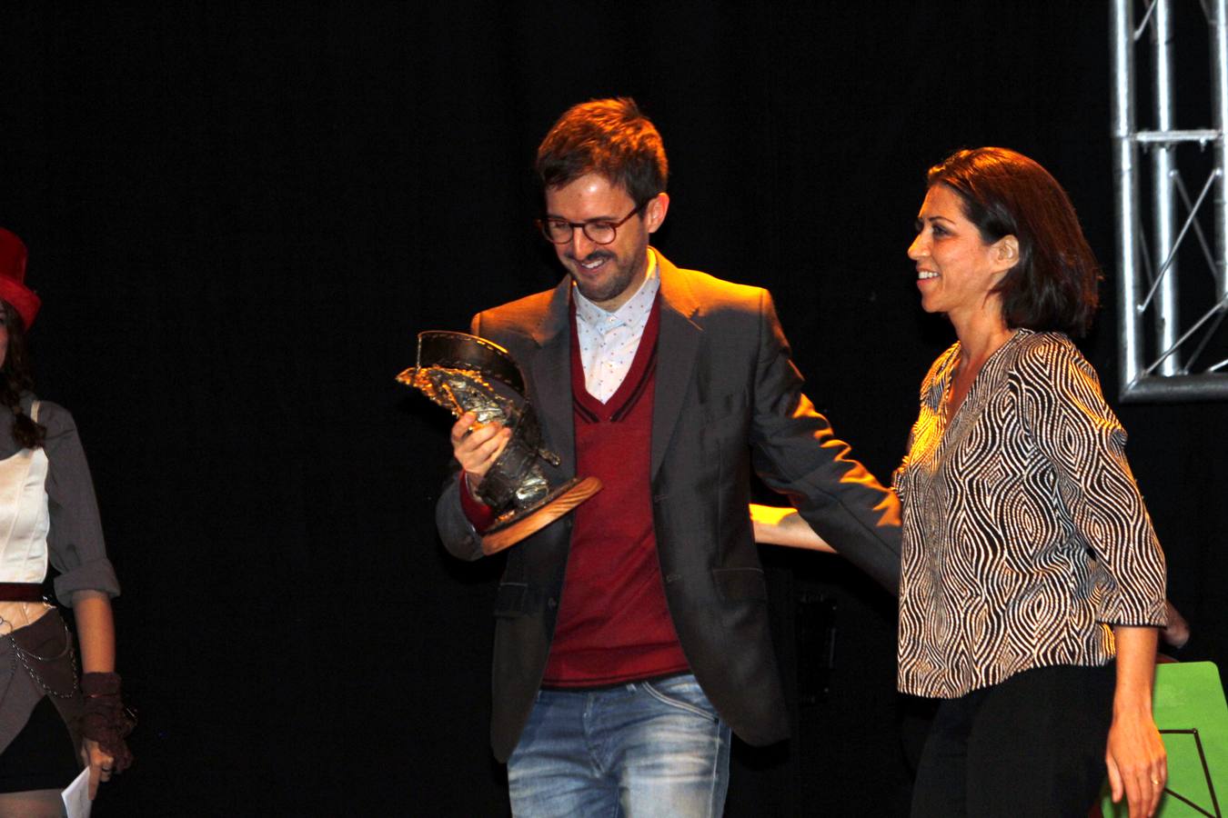 Julián López y Alicia Borrachero. 