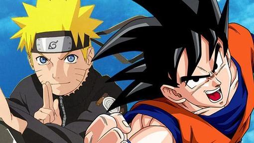 Naruto y Goku, dos expertos de las artes marciales