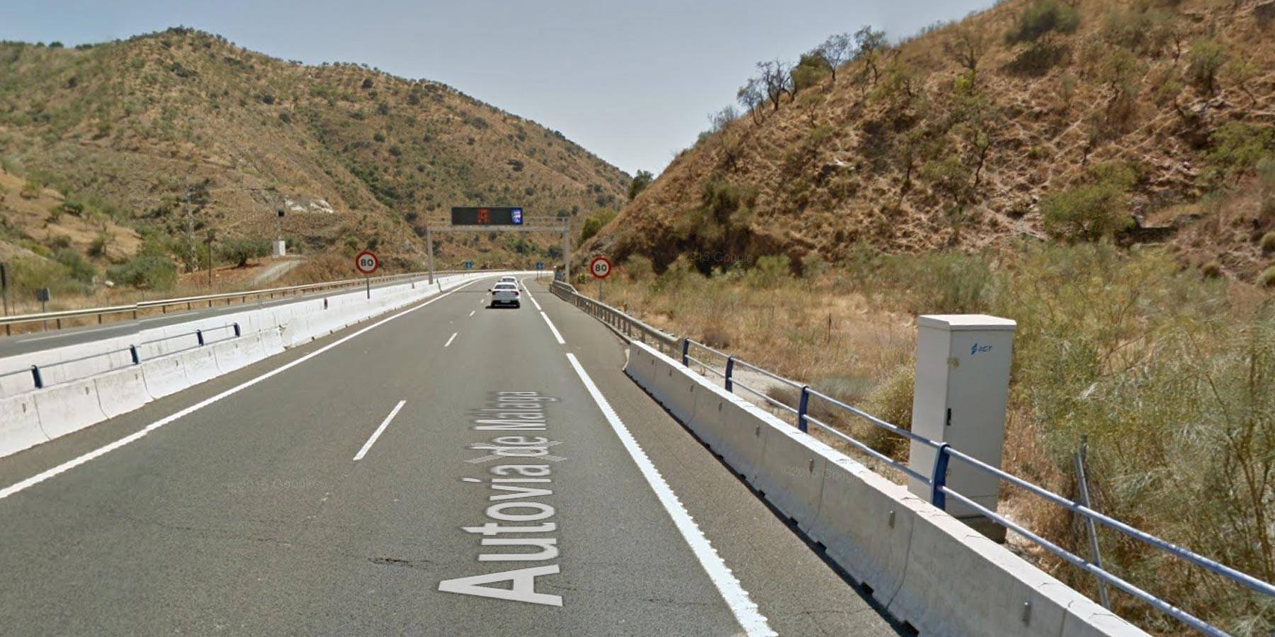 A-45 (Km 125,958 – 128,780). En el sentido contrario de la misma vía, en un tramo de menos 3 kilómetros, se notificaron 37.864 multas el año pasado