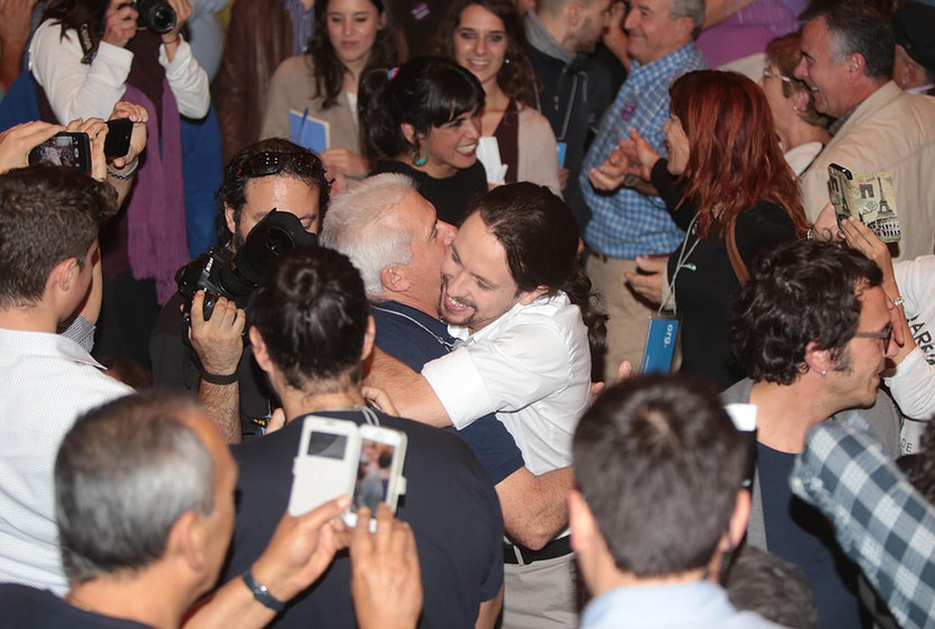 Mitin de Podemos en el Palacio de Congresos de Cádiz