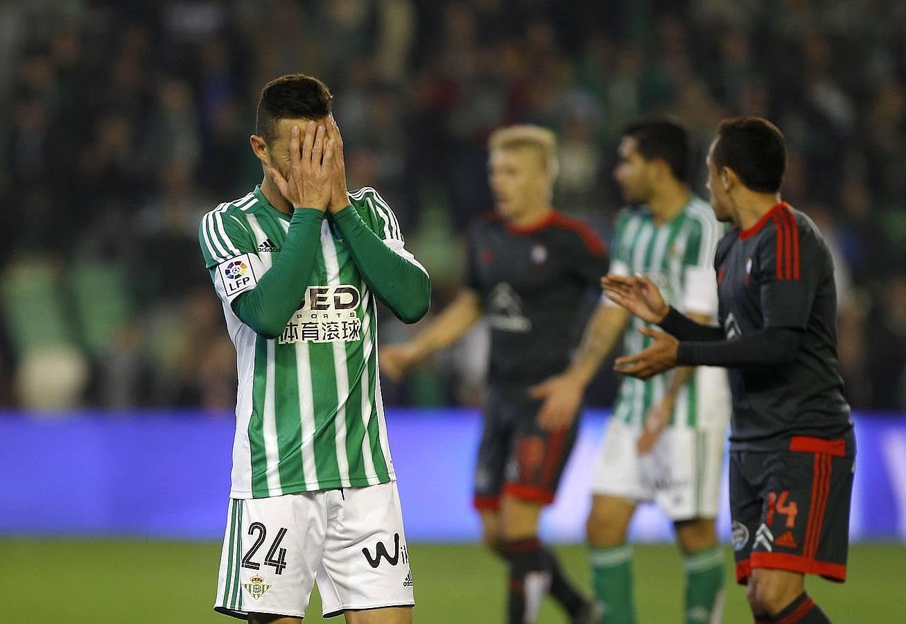 El empate del Betis-Celta, en imágenes