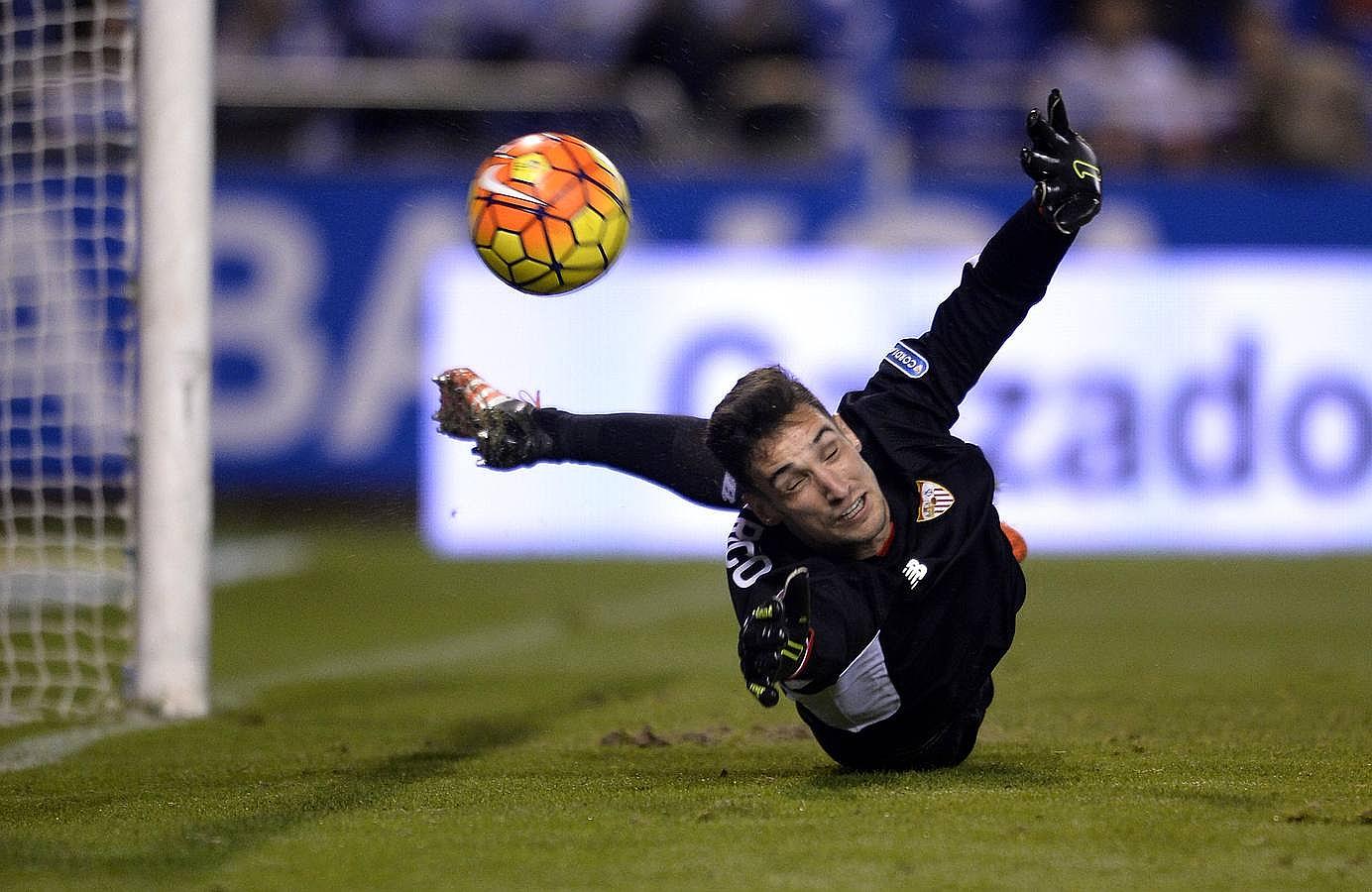 El empate del Sevilla ante el Deportivo, en imágenes