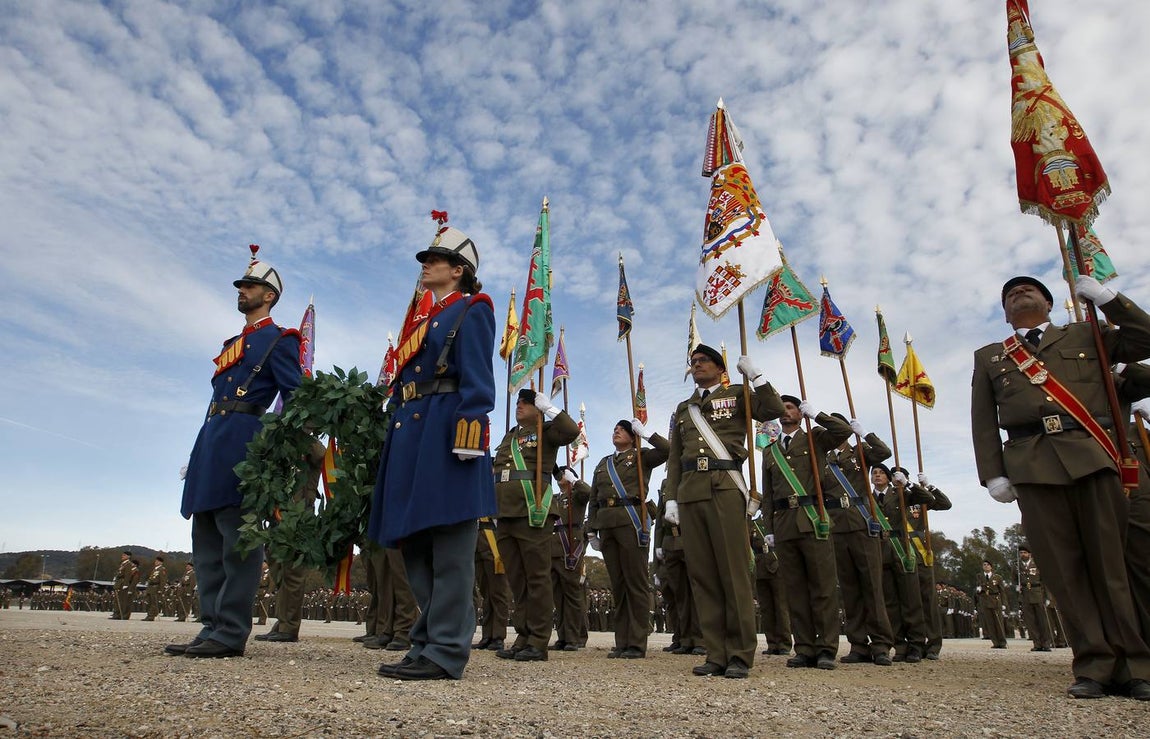 El desfile militar de la Brimz X por la Inmaculada, en imágenes