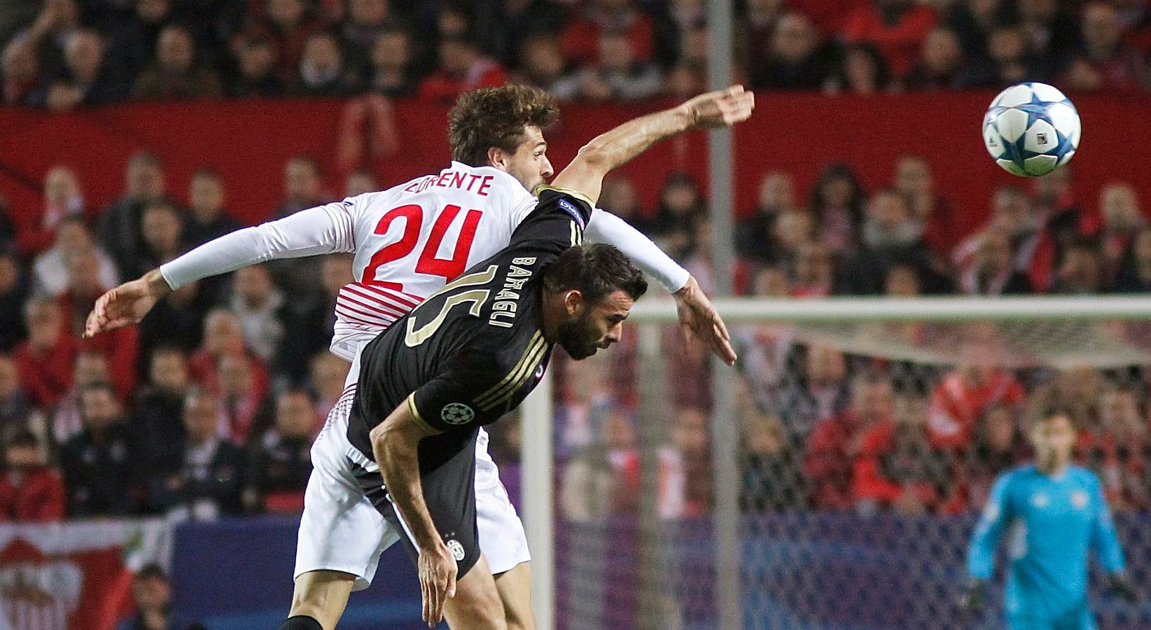 La victoria del Sevilla FC ante la Juventus, en imágenes