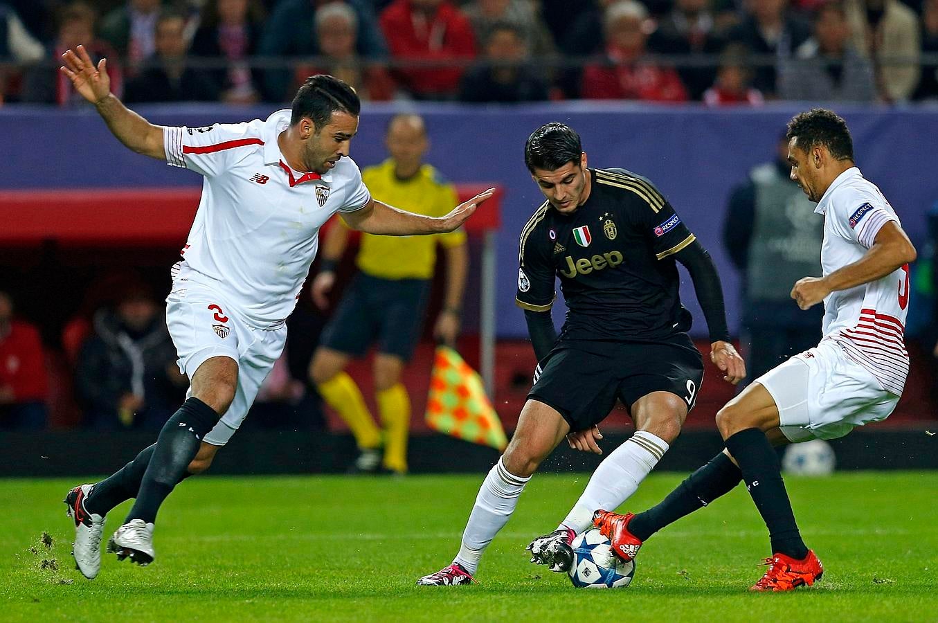 La victoria del Sevilla FC ante la Juventus, en imágenes