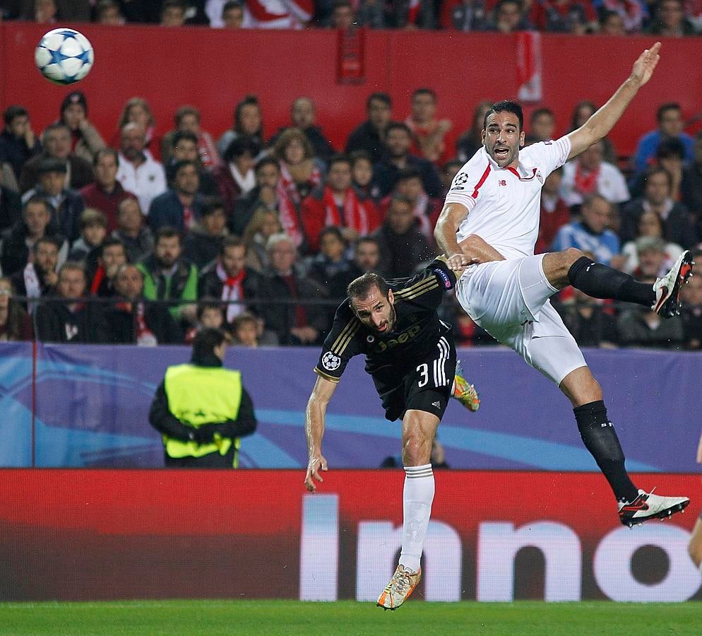 La victoria del Sevilla FC ante la Juventus, en imágenes