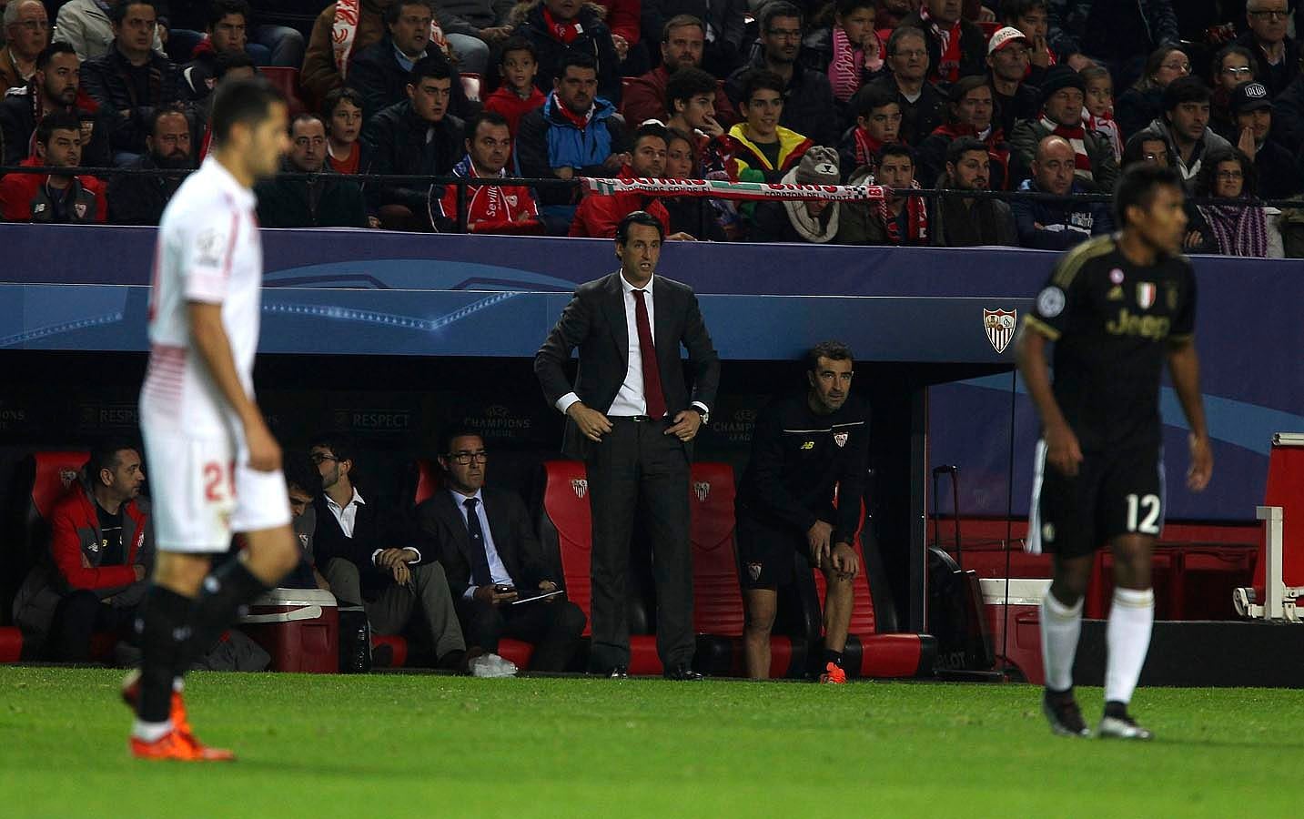 La victoria del Sevilla FC ante la Juventus, en imágenes