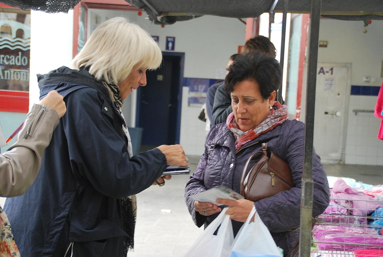 Paseo electoral del PP en San Fernando