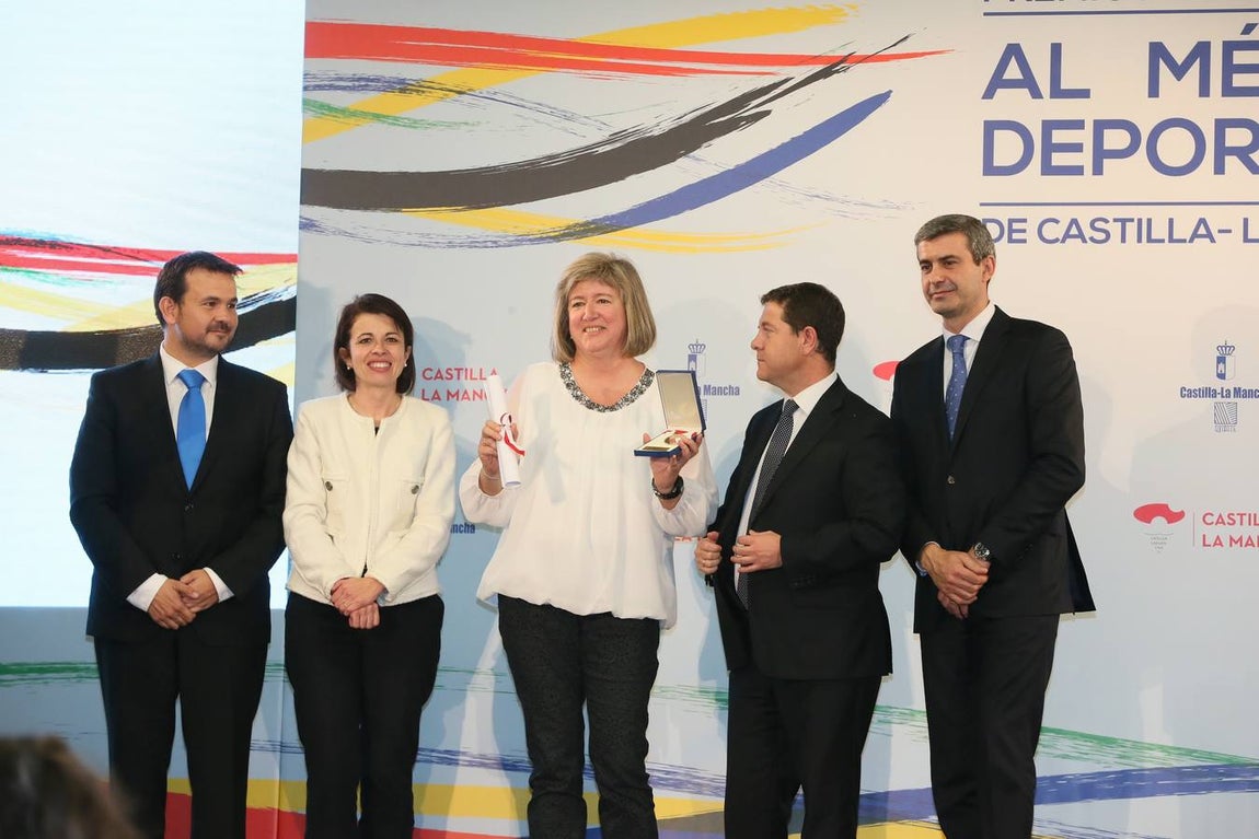 Acto de entrega de los Premios al Mérito Deportivo en Castilla-La Mancha