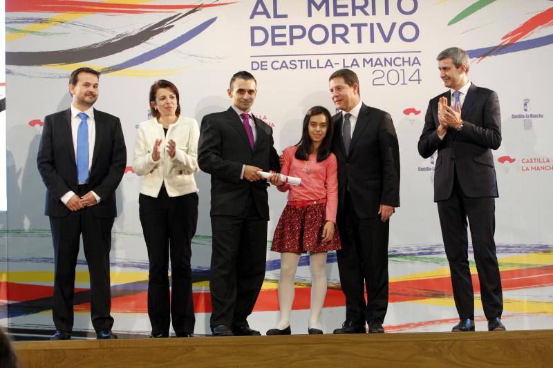 Acto de entrega de los Premios al Mérito Deportivo en Castilla-La Mancha
