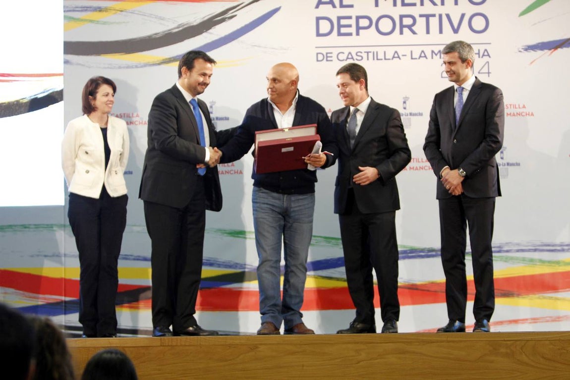 Acto de entrega de los Premios al Mérito Deportivo en Castilla-La Mancha