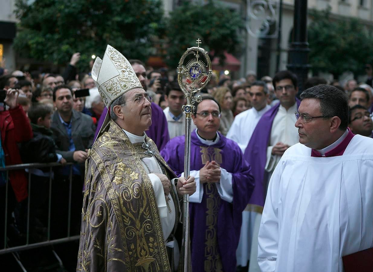 Misa de la apertura del Año de la Misericordia en la Catedral de Sevilla