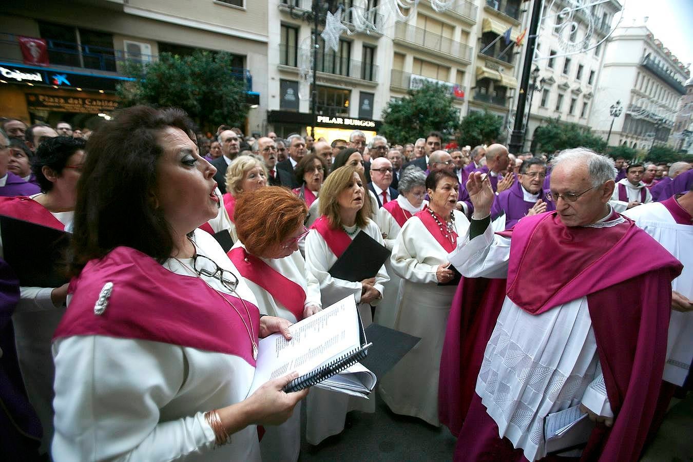 Misa de la apertura del Año de la Misericordia en la Catedral de Sevilla