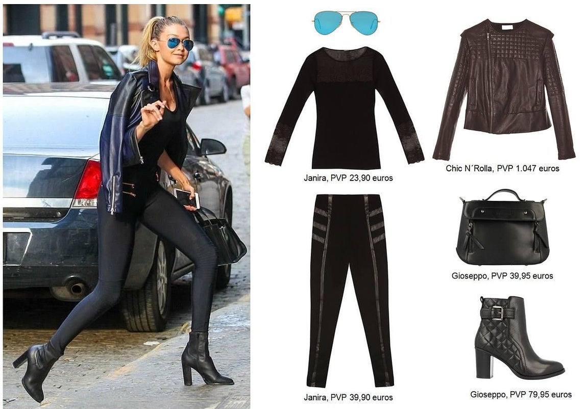 Gigi Hadid, sexy motera. 