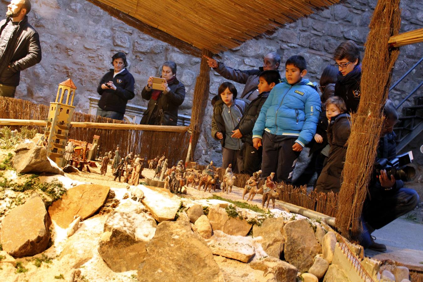 Nacimiento en Bisagra. 