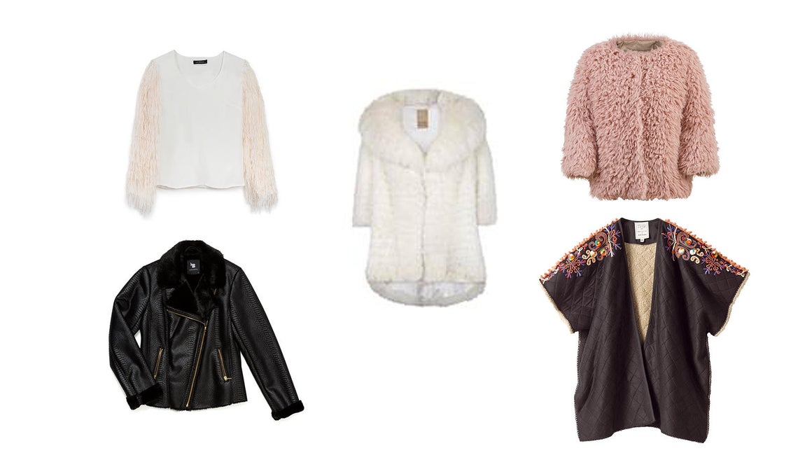 Para aquellos que no necesitan de nada siempre podemos optar por comprar algo de ropa o unos abrigos para los gélidos días de enero como las propuestas de (de izquierda a derecha de arriba a abajo) Laura Bernal, Silvina Marotti, Colmar, chaqueta de cuero de Laura Bernal o capa poncho de Jo&amp;Mr.Joe. 
