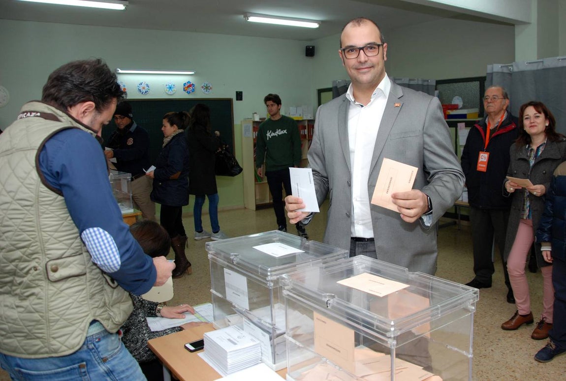 Jonhatan Bermejo, cabeza de lista de  Ciudadanos al Senado. 