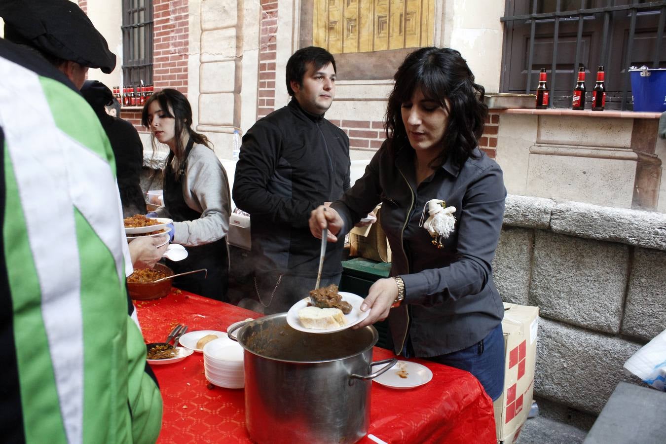 Las migas del 24, en imágenes