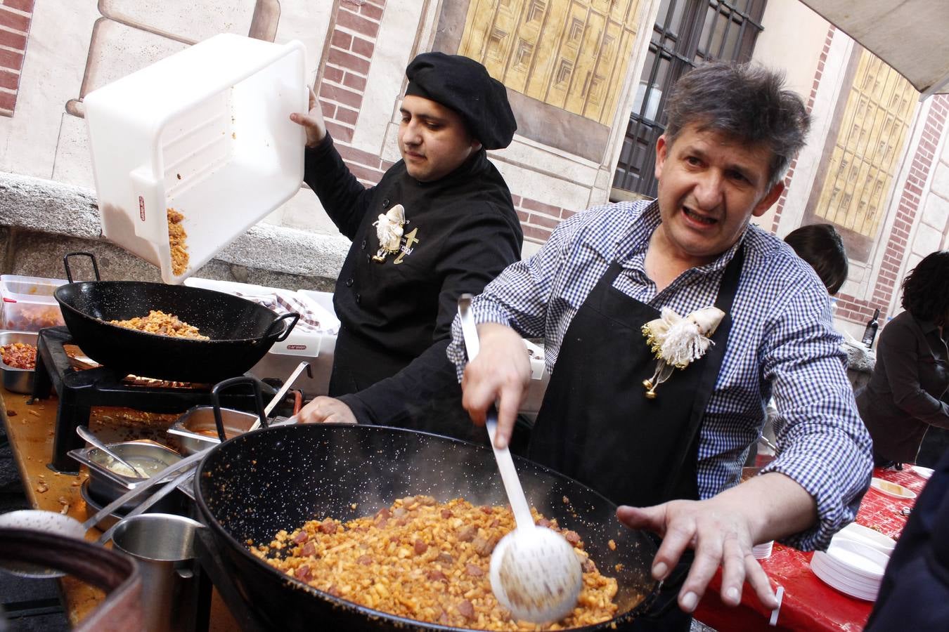 Ventura del Álamo, en el Trébol. 