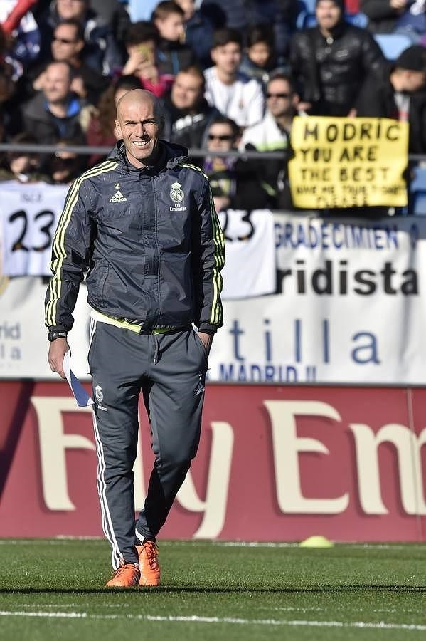 Primeras imágenes de Zidane como entrenador del Real Madrid