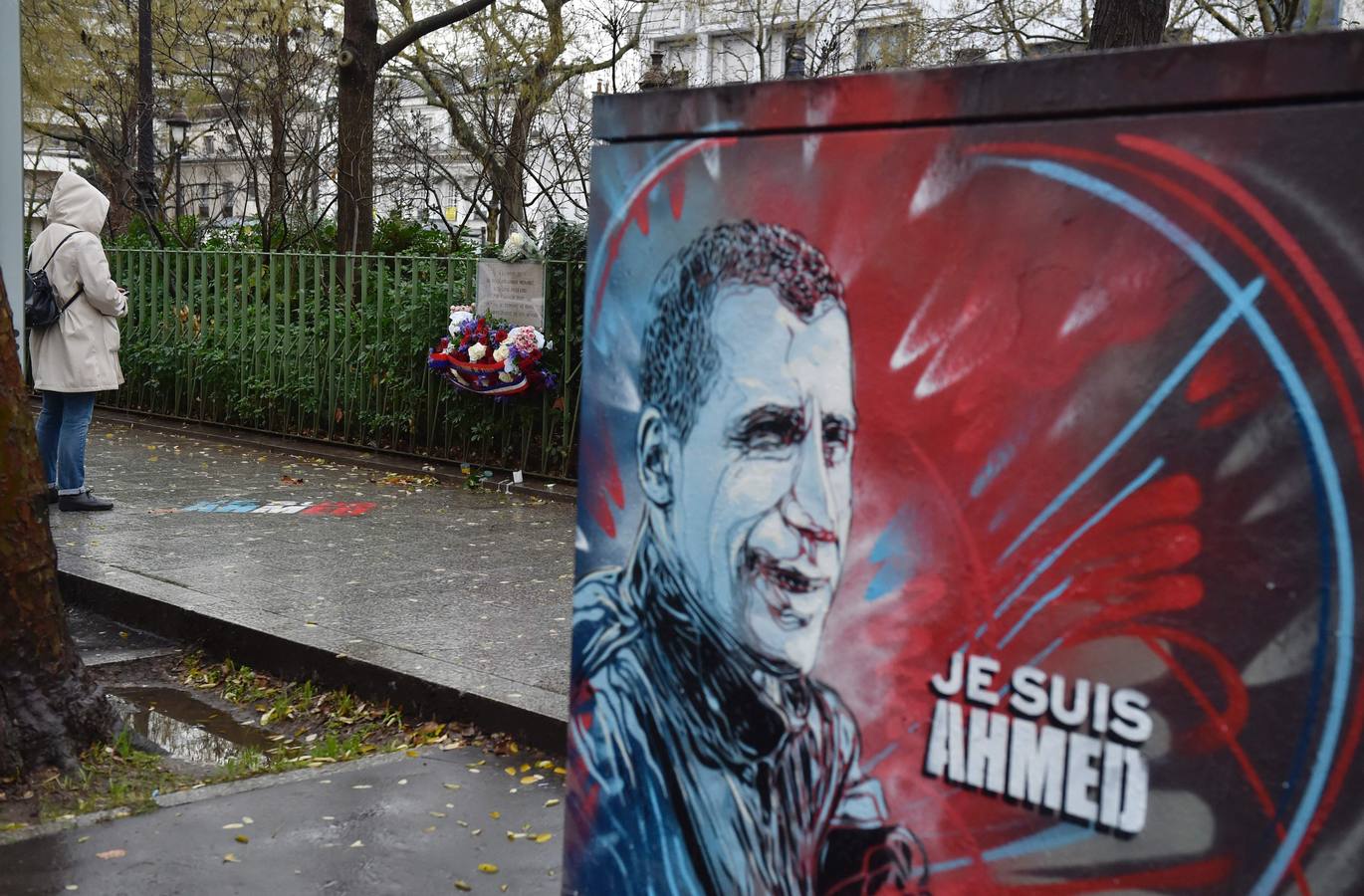 Los franceses recuerdan a las víctimas del atentado yihadista. 